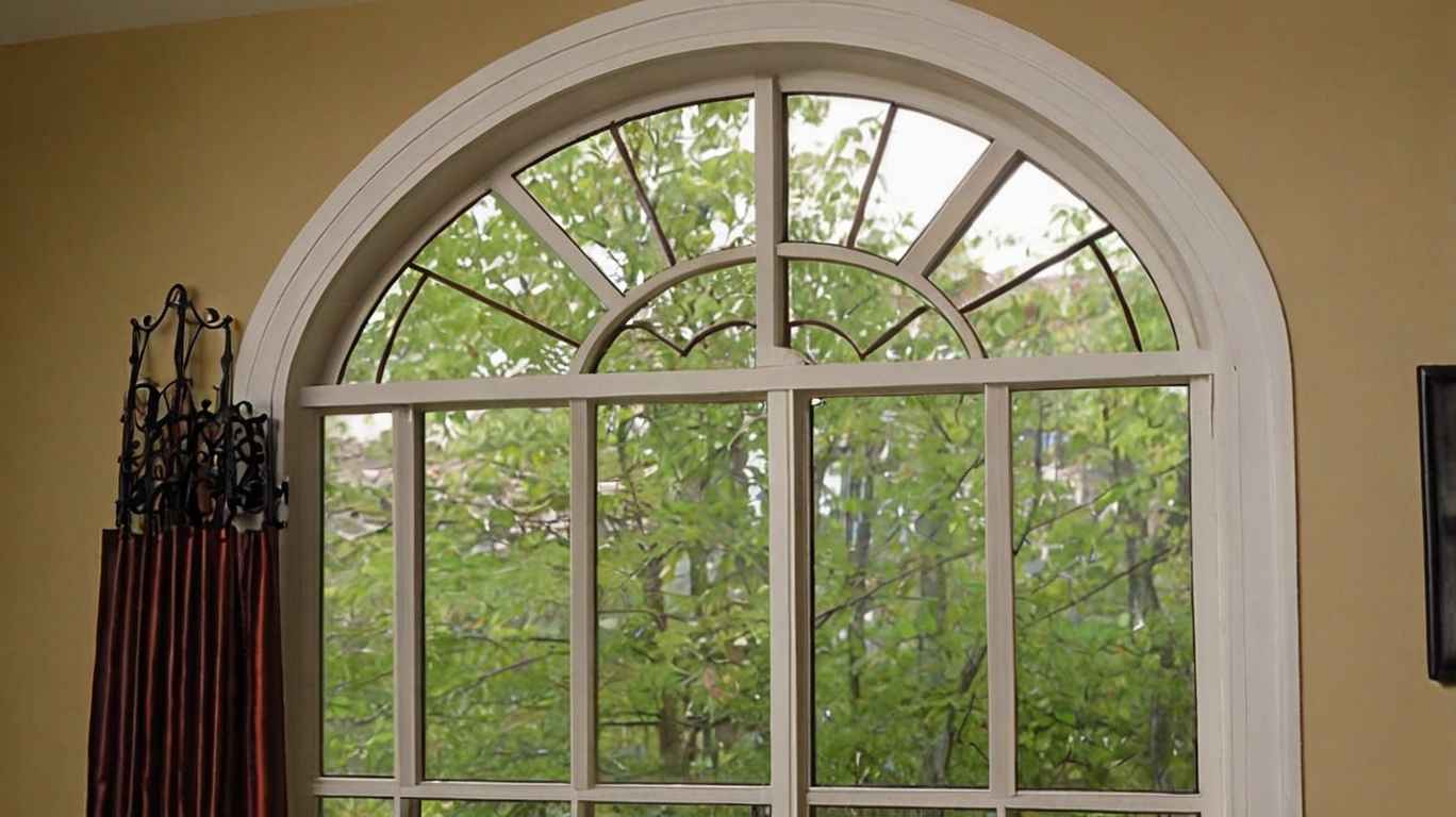 Arched Window Curtain Rod