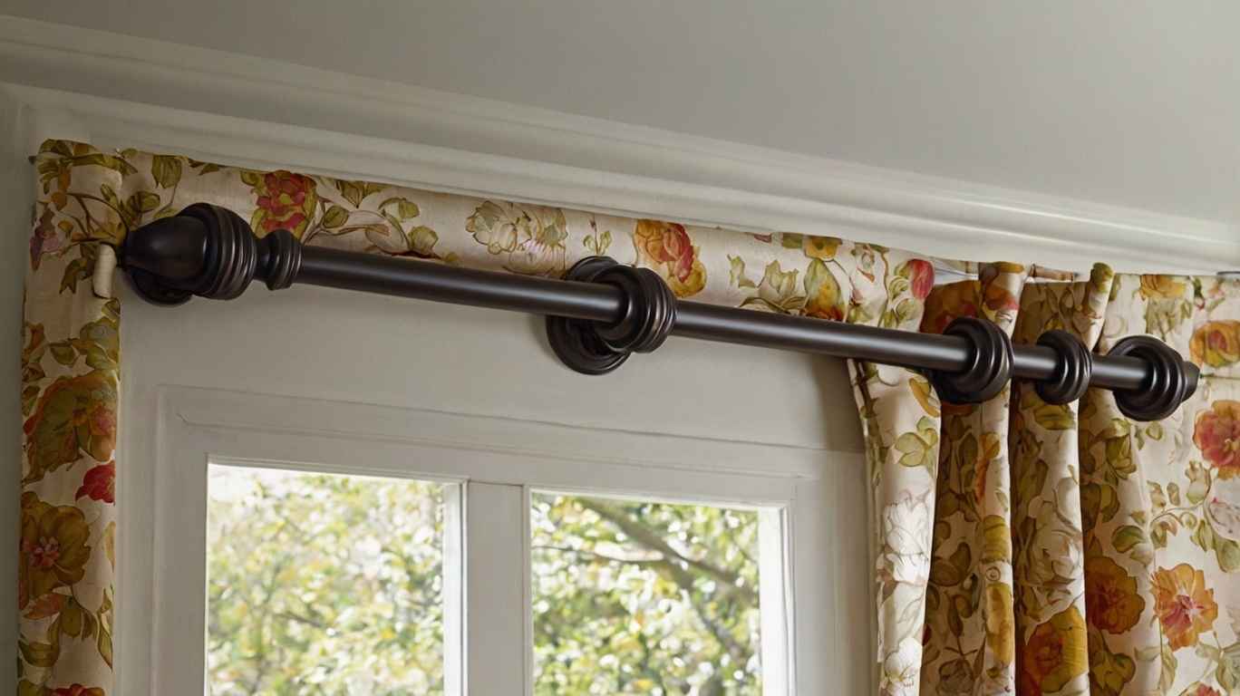 Arched Window Curtain Rod