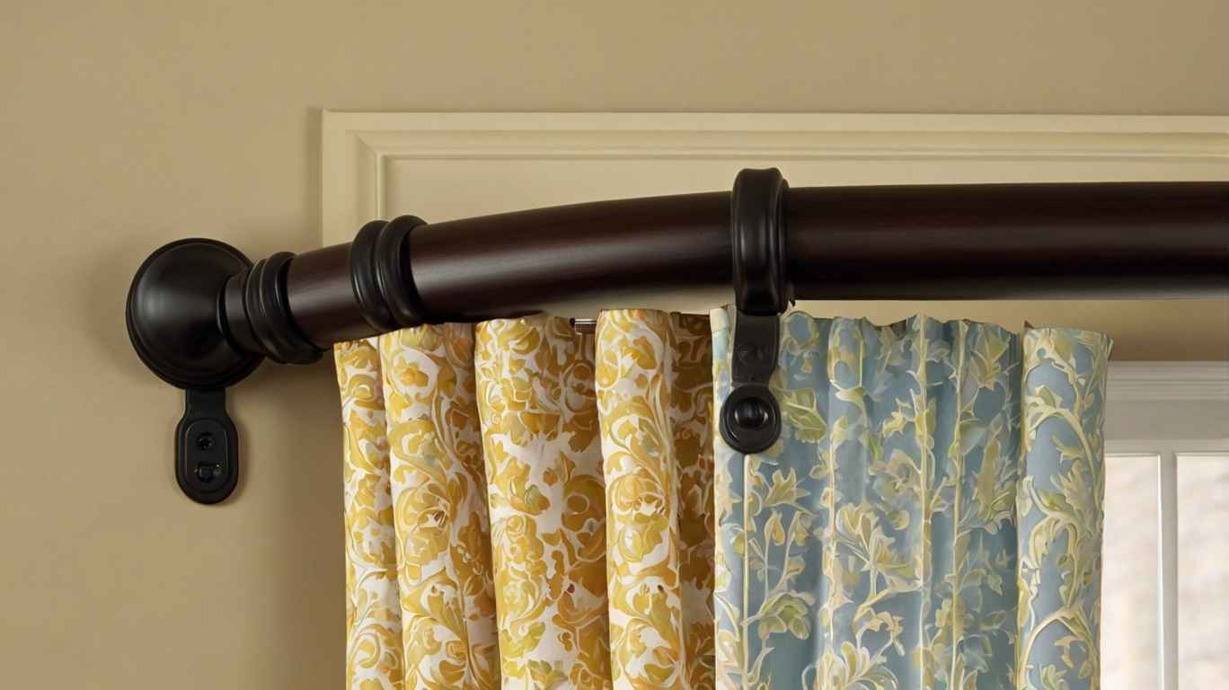 Arched Window Curtain Rod