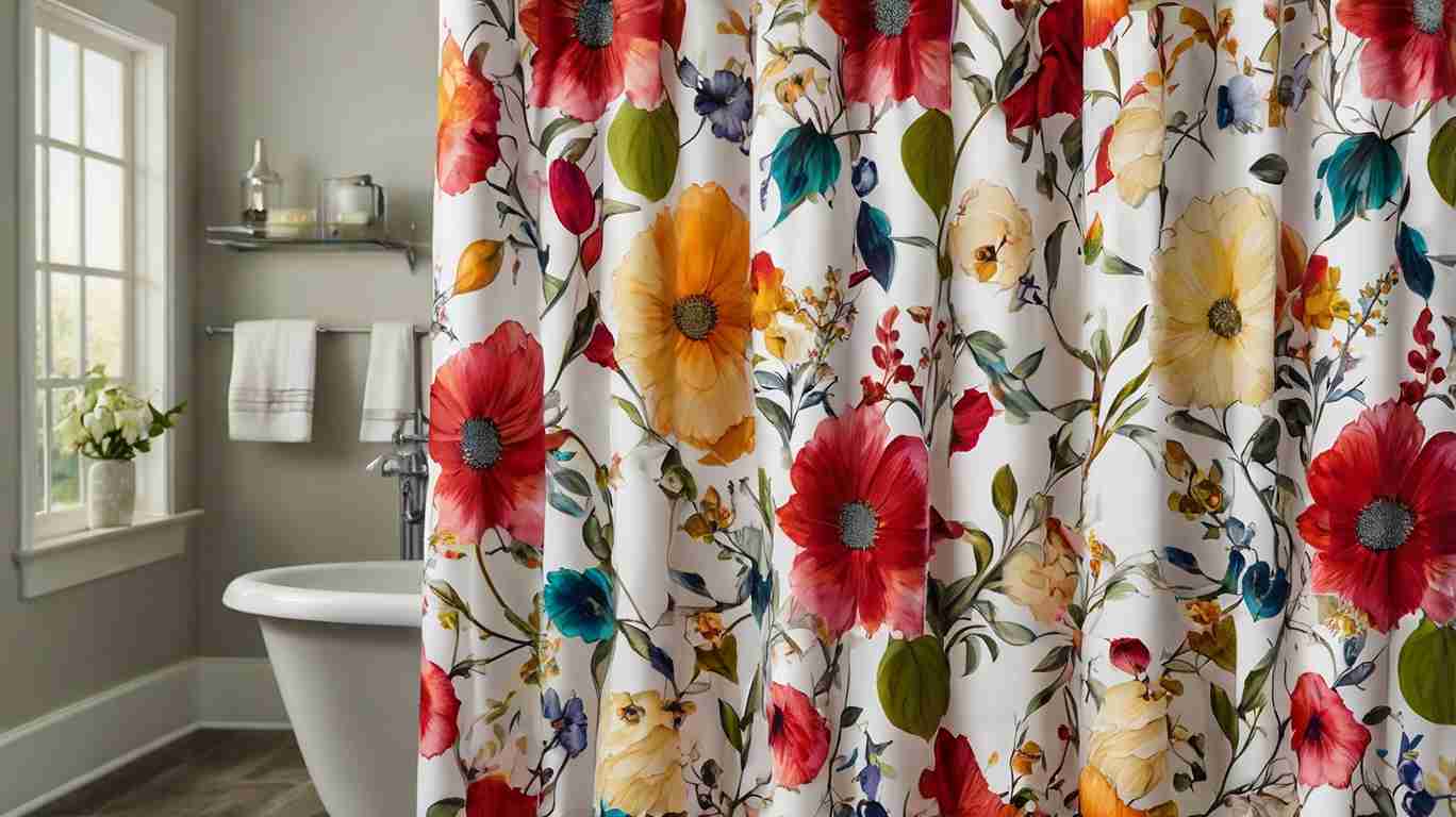 Floral Shower Curtain