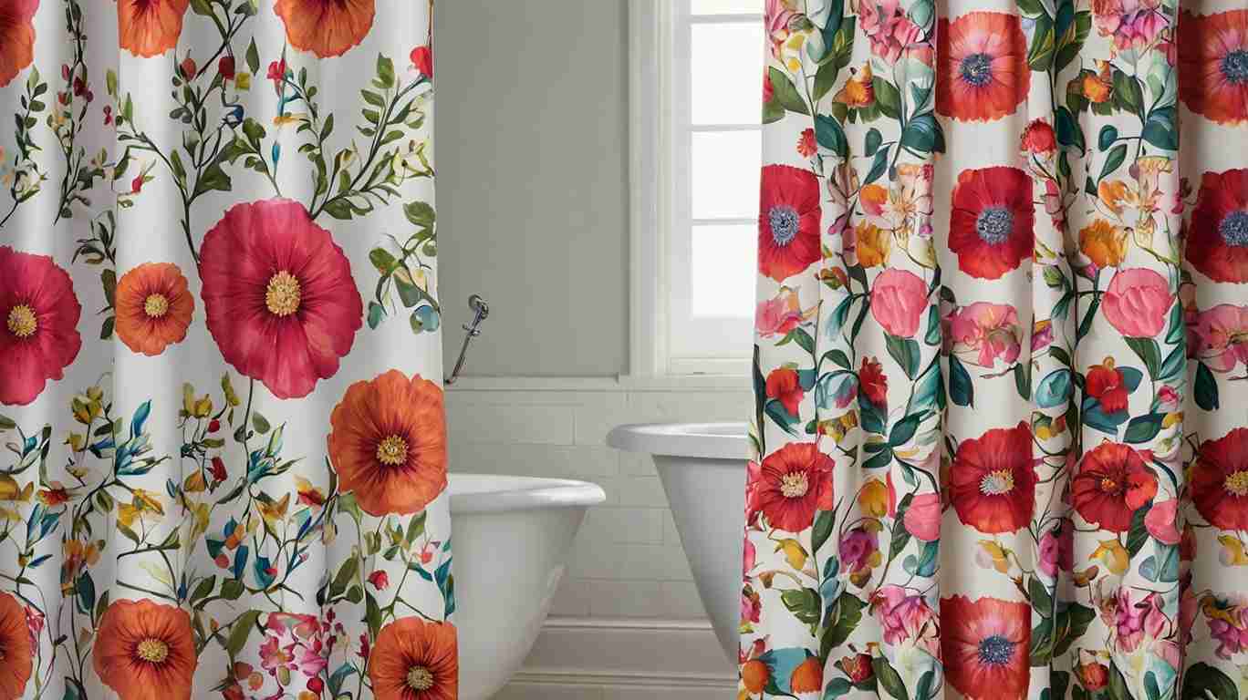 Floral Shower Curtain