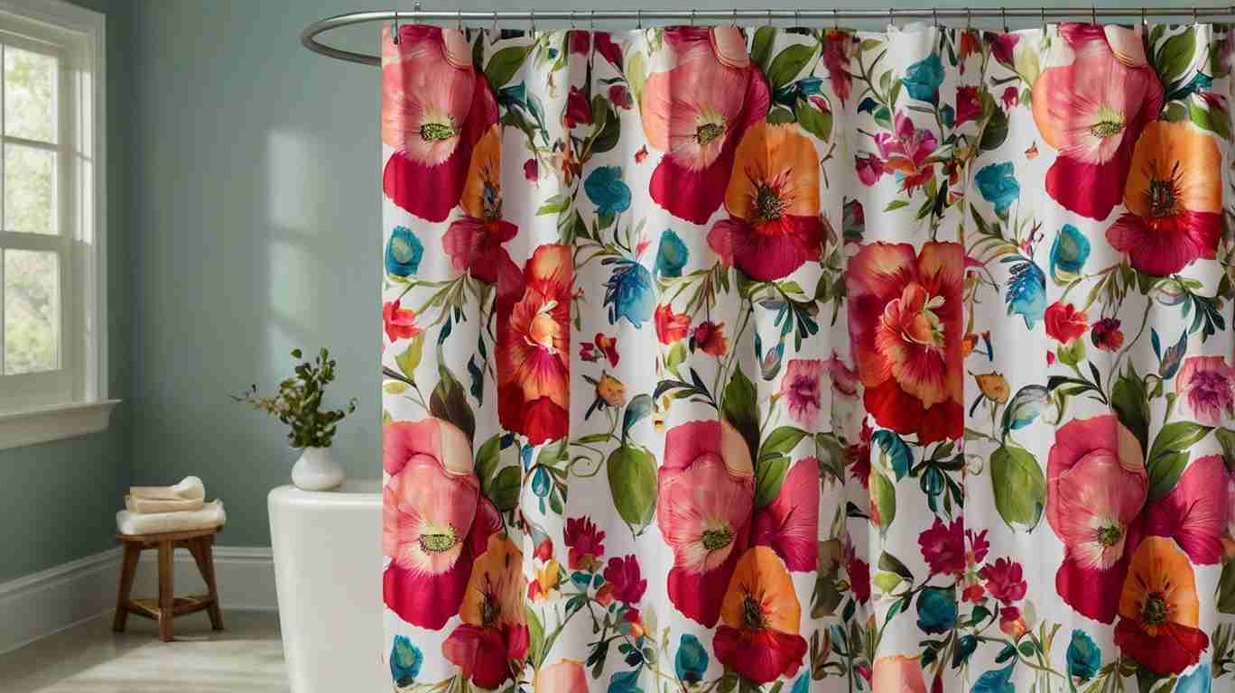 Floral Shower Curtain