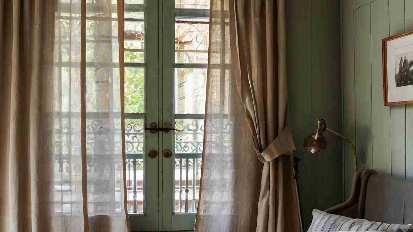 Linen Cafe Curtains