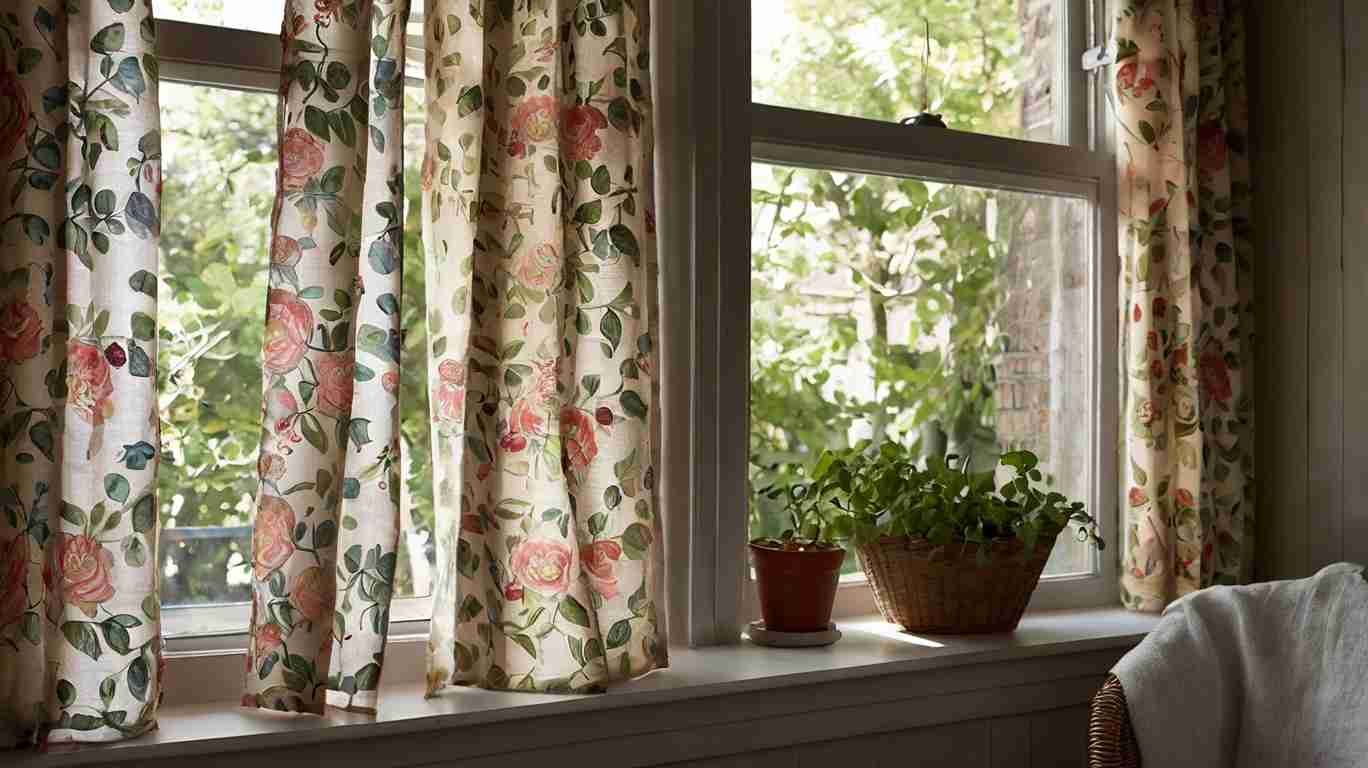 Linen Cafe Curtains