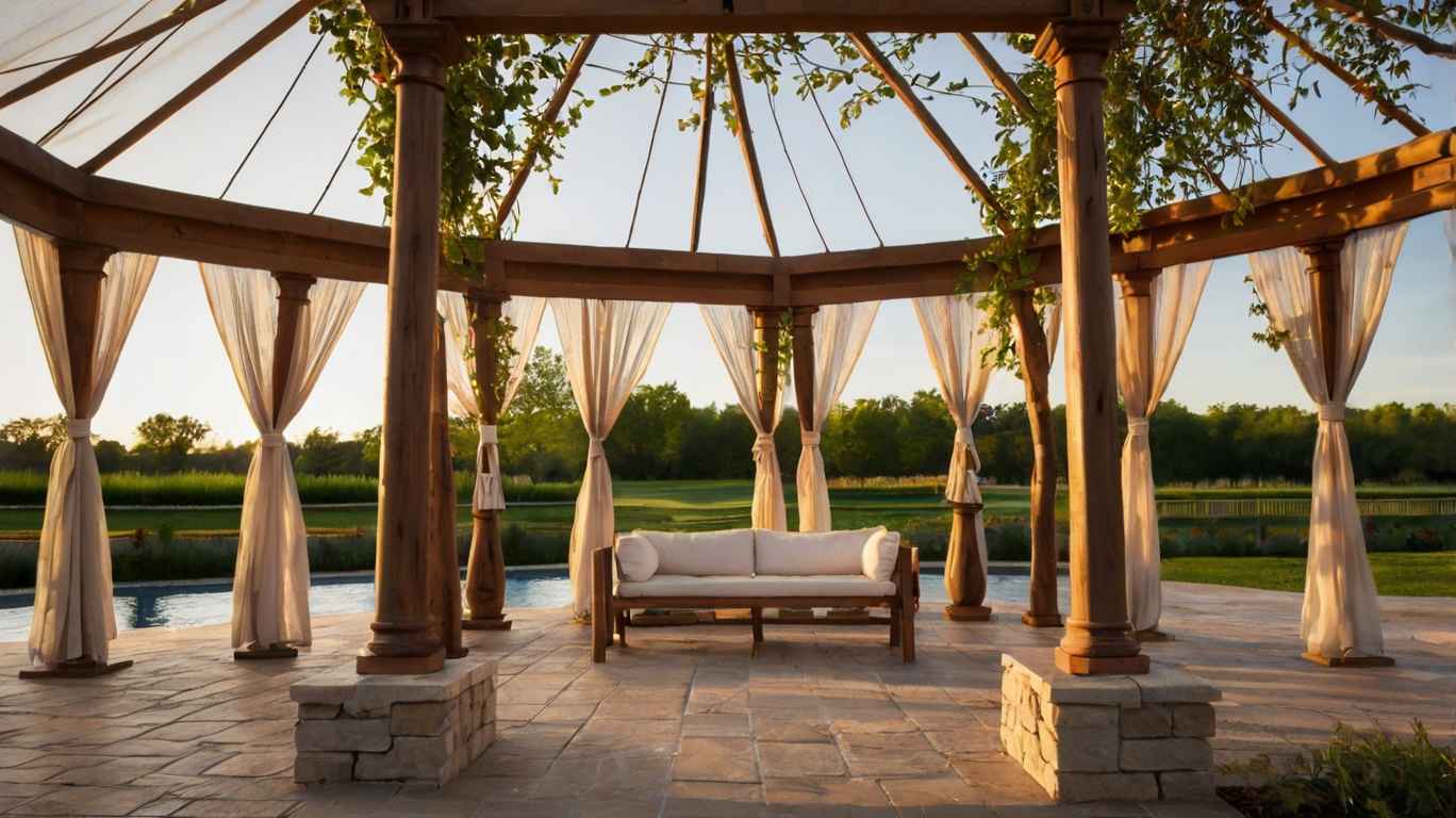 How to Secure Closed Outdoor Gazebo Curtains