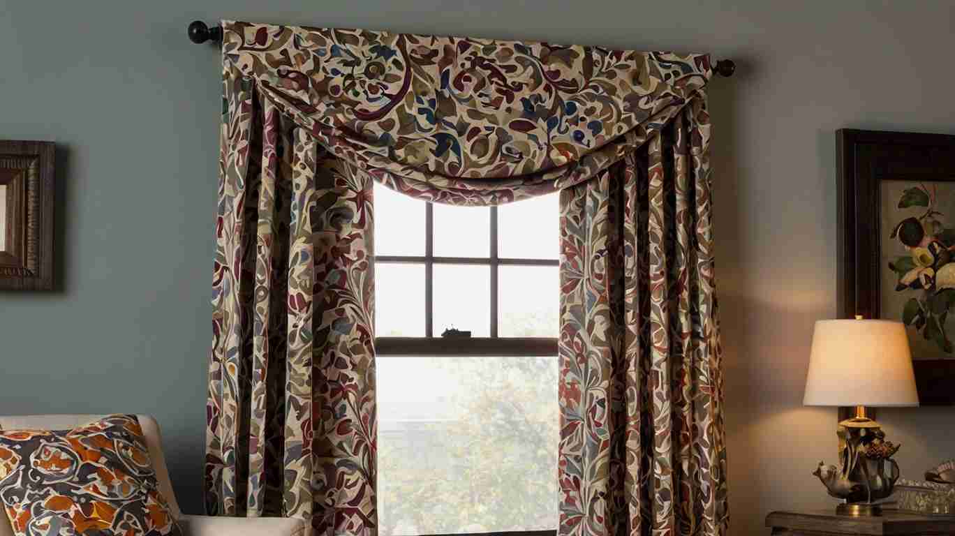 Roman shades with Curtains