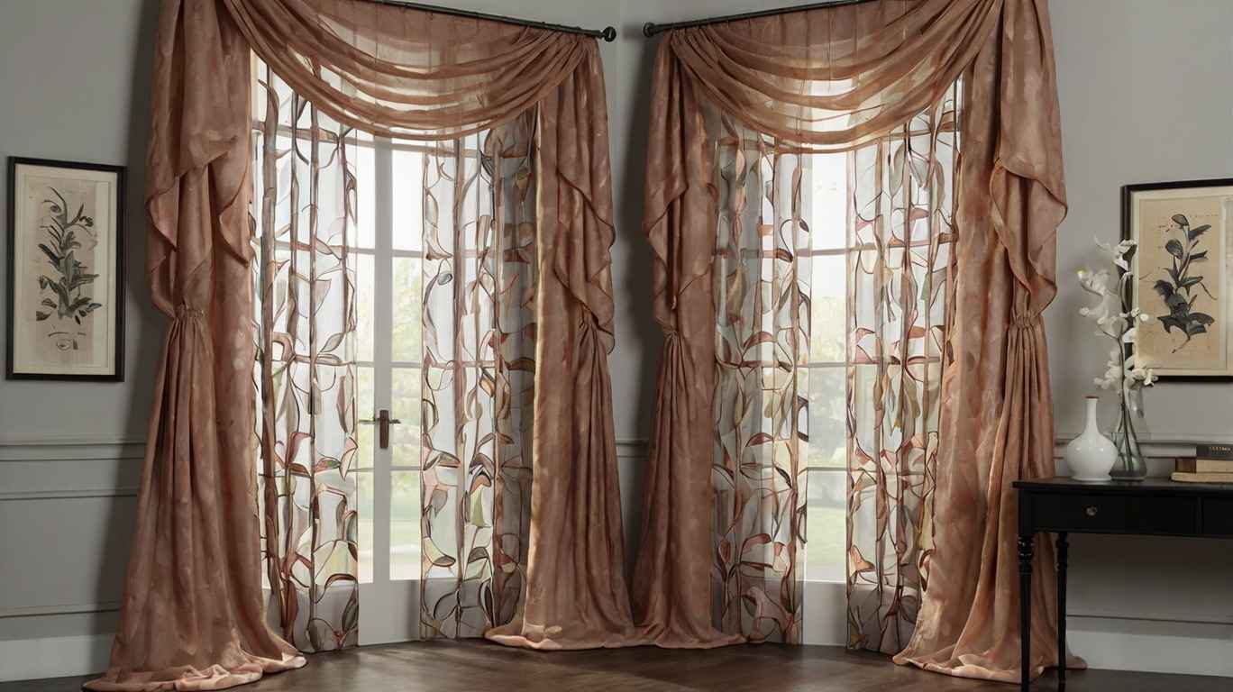 Sheer Curtains With Design