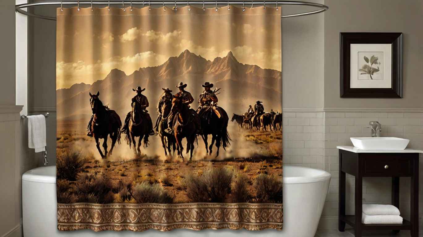 Western Shower Curtains