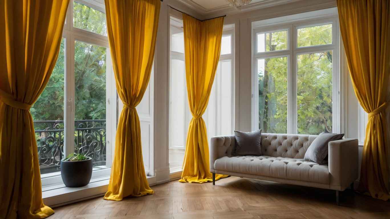 Yellow Curtains