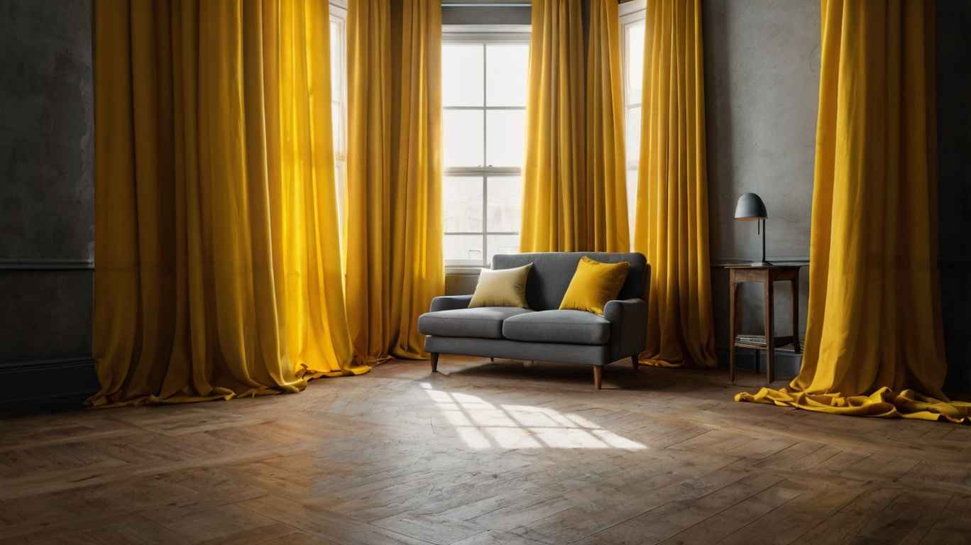 Yellow Curtains