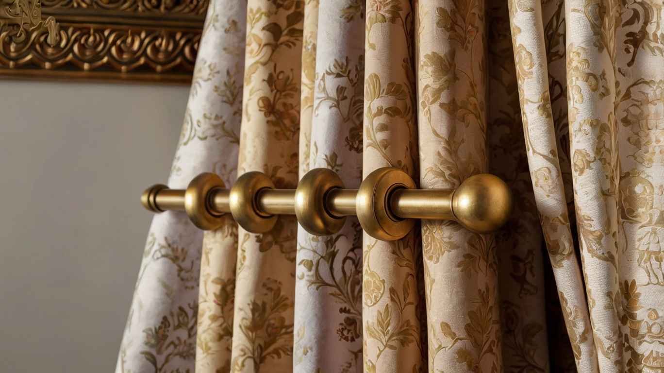 Brass Curtain Pole