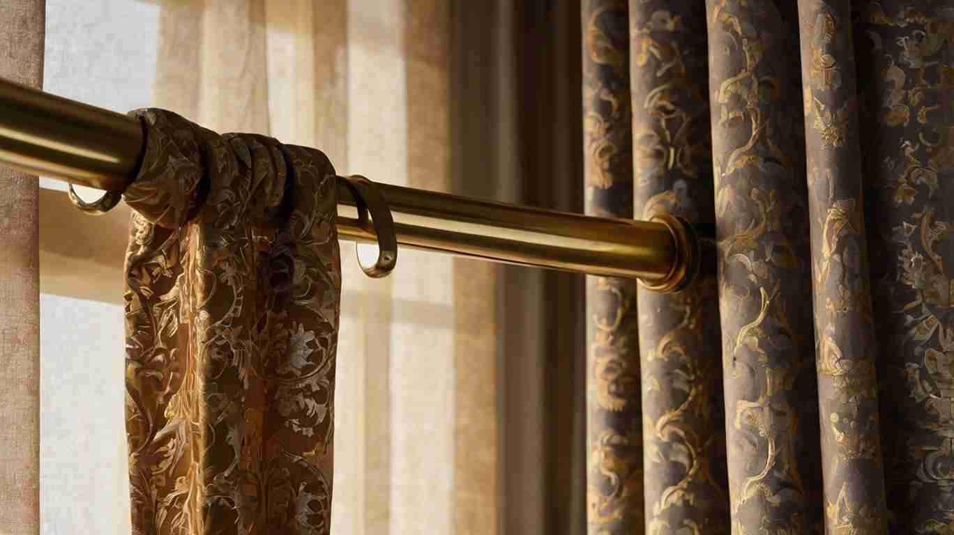 Brass Curtain Pole