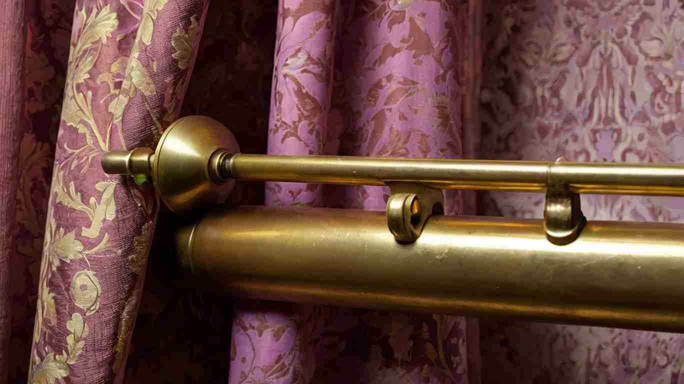 Brass Curtain Pole