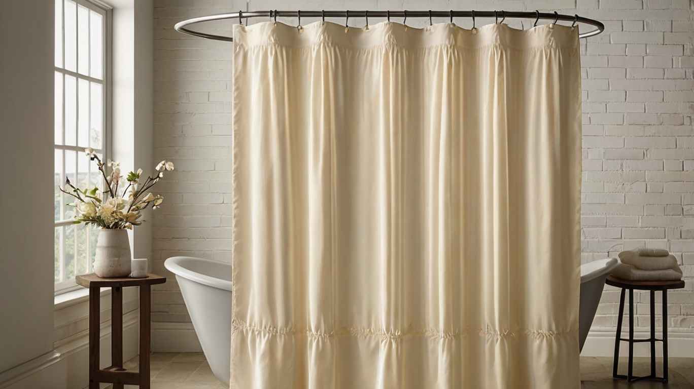 Cream Shower Curtains