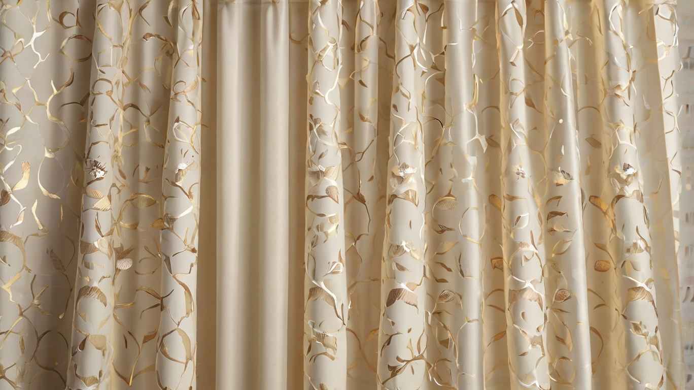 Cream Shower Curtains