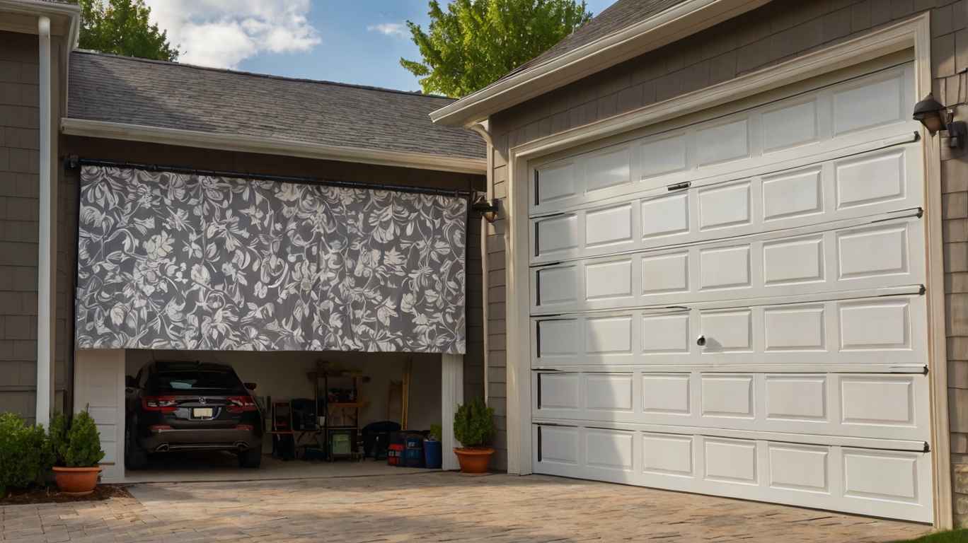 Garage Door Curtains