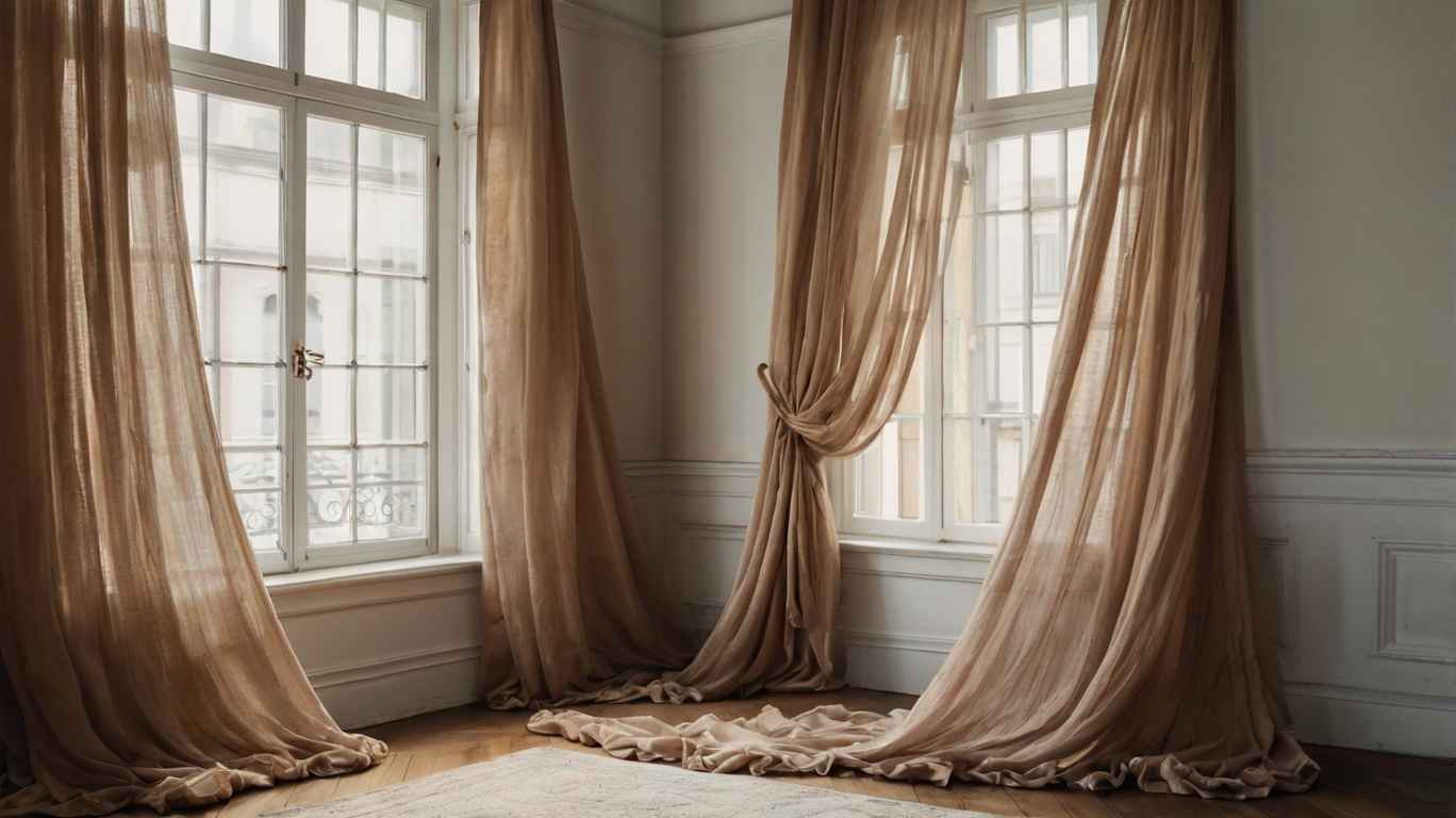 muslin fabric for curtains