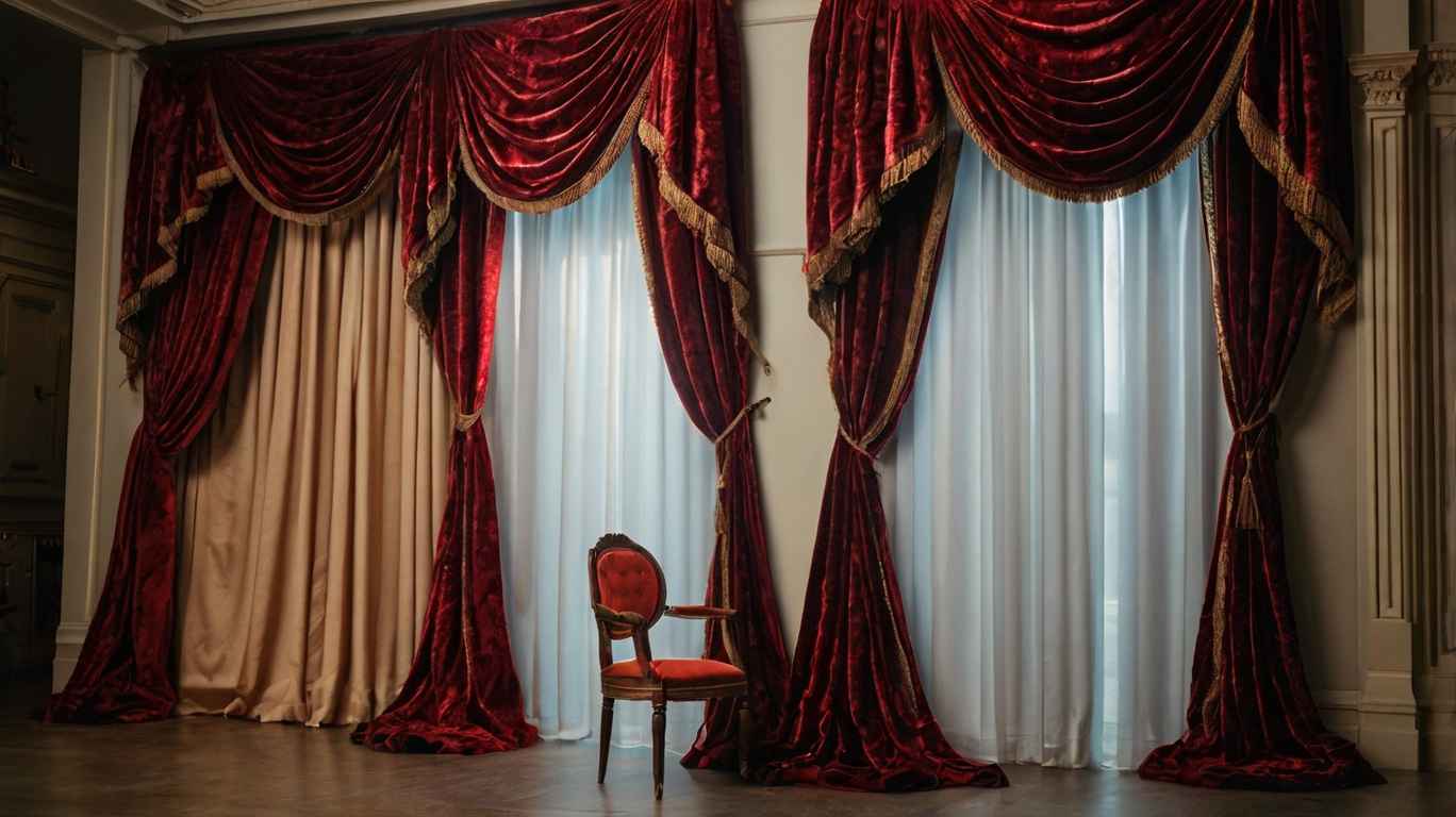 Black Velvet Curtain