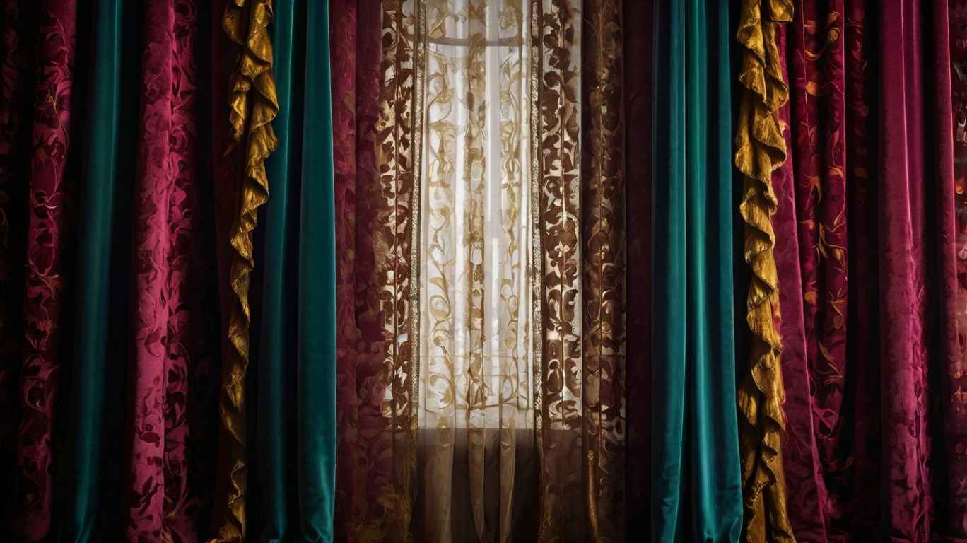 Black Velvet Curtain